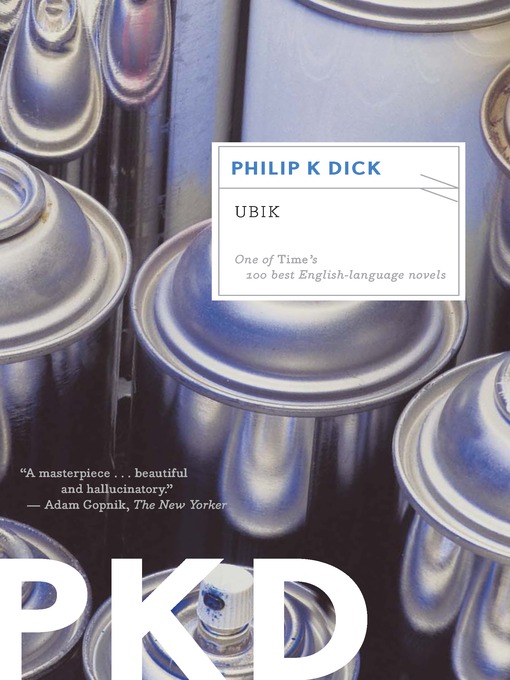Book jacket for Ubik